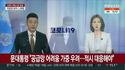 문대통령 "공급망 어려움 가중 우려…적시 대응해야"