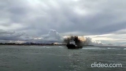 Nova tentativa de desencalhe do Barra Hope, em Fortaleza