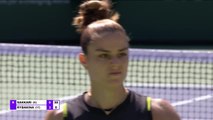 Sakkari sets up semi-final with defending Indian Wells champ Badosa