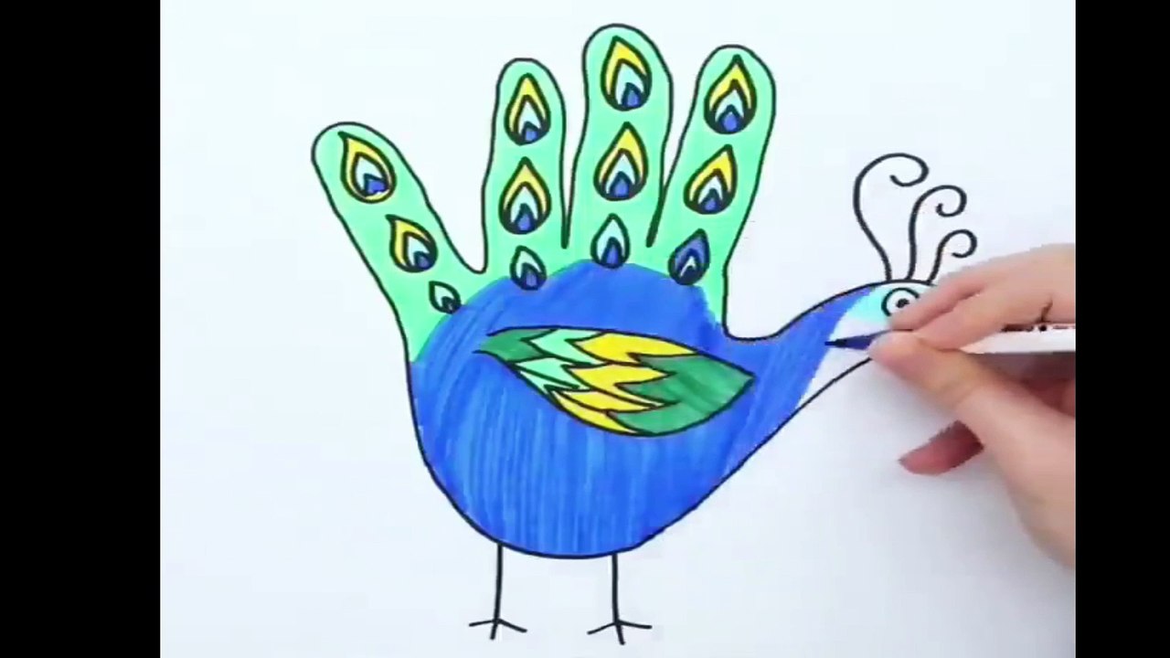 Beautiful  make design with hand