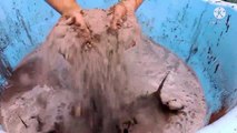 Super Gritty Red Dirt Sand Cement Water Crumble Cr: MS ASMR