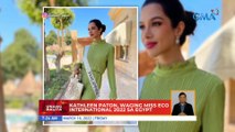 Kathleen Paton, waging Miss Eco International 2022 sa Egypt | UB