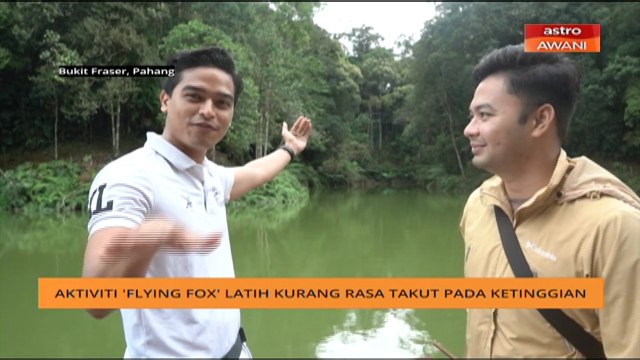 AWANI Pagi: Aktiviti 'Flying Fox' latih kurang rasa takut pada ketinggian