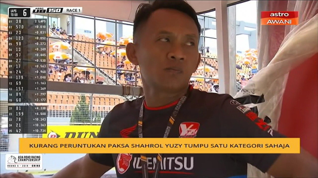 Kurang peruntukan paksa Shahrol Yuzy tumpu satu kategori sahaja