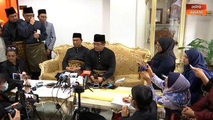 [SIDANG MEDIA] Pertama Datuk Sulaiman Md Ali selepas dilantik sebagai Ketua Menteri Melaka Ke-12