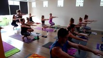 ILLAWARRA MERCURY Hive Yoga hot and warm yoga. Video: Greg Ellis.