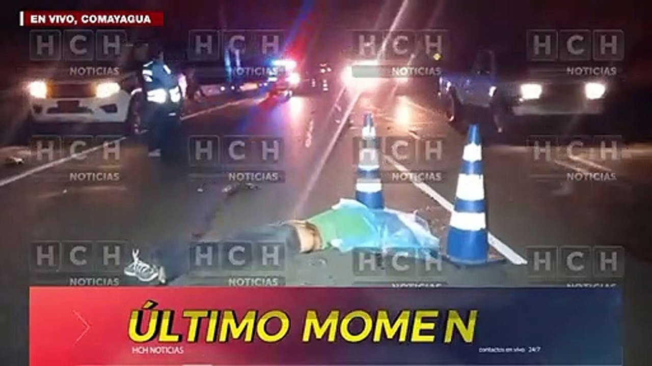 Una persona muere atropellada en la carretera al norte del país
