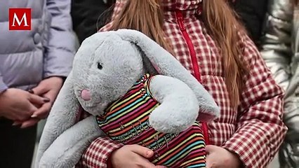 Sasha, la niña que perdió un brazo tras tiroteos rusos