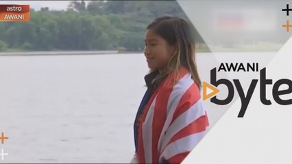 #AWANIByte: Aaliyah peluncur pertama Asia juara acara tricks Moomba Masters