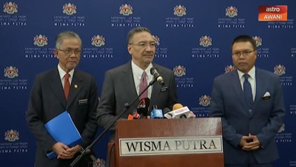[Sidang Media] Taklimat Wisma Putra dan perkembangan COVID-19