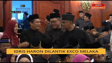 Idris Haron dilantik Exco Melaka