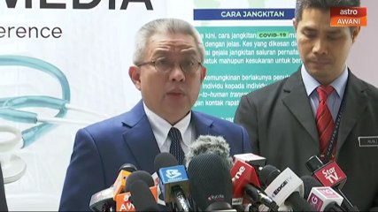 [Sidang Media] Menteri Kesihatan Dr Adham Baba berhubung status COVID-19