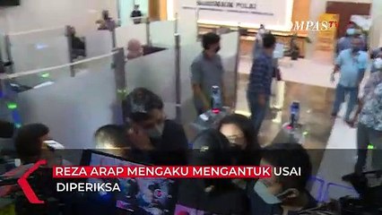Jawaban Reza Arap Usai Dicecar 25 Pertanyaan oleh Bareskrim Polri