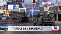 Arribaron a Tijuana 400 elementos del ejército mexicano.