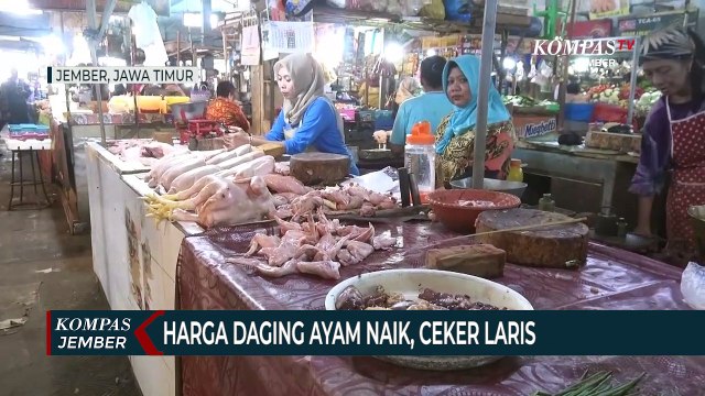 Harga Daging Ayam Naik, Ceker dan Kepala Ayam Laris