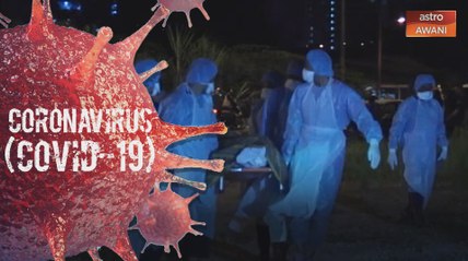 Jenazah mangsa COVID-19 selamat dikebumikan