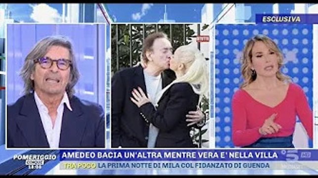 Pomeriggio Cinque, Amedeo Goria bacia Stella: Vera Miales come reagirà? La seconda parte di Pomerigg