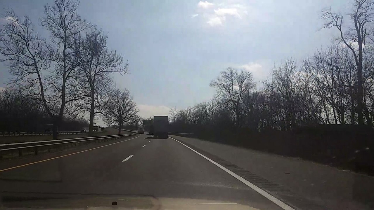 Interstate 81 Hagerstown Maryland between exits 10 and 4 March 2 2022