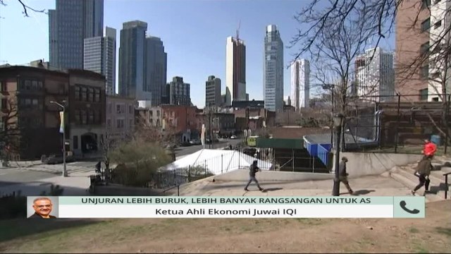 Niaga AWANI: Unjuran lebih buruk, lebih banyak rangsangan untuk AS