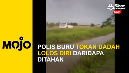 Polis buru tokan dadah lolos diri di Jerlun