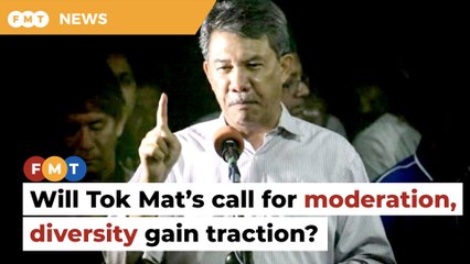 Tải video: Umno needs to support Tok Mat’s call for moderation, diversity for party to win over non-Malays