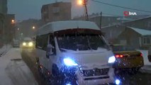 İstanbul Anadolu Yakası'nda kar yağışı başladı