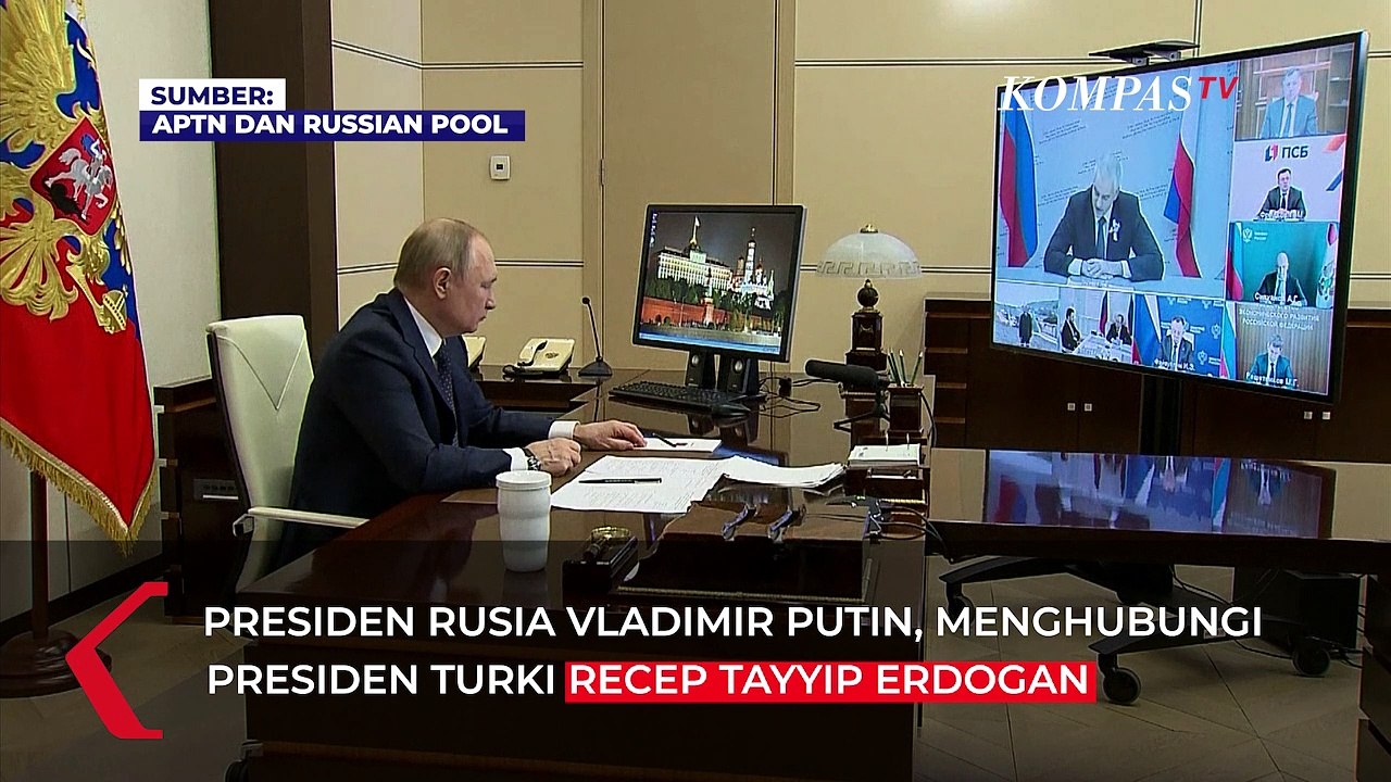 Presiden Rusia Tiba-tiba Telepon Presiden Turki Erdogan, Bahas Apa?