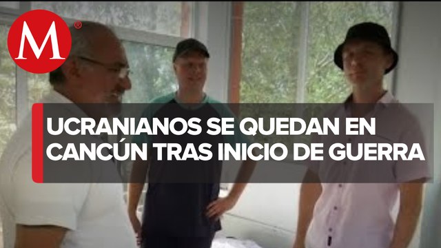 Refugian a ucranianos en un rancho en Cancún, Quintana Roo