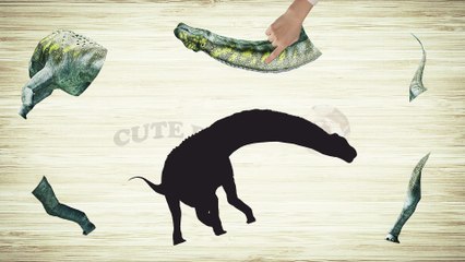 yt1s.com - CUTE ANIMALS Dinosaurs Argentinosaurus Puzzle 귀여운 동물 공룡 아르젠티노사우르스 퍼즐