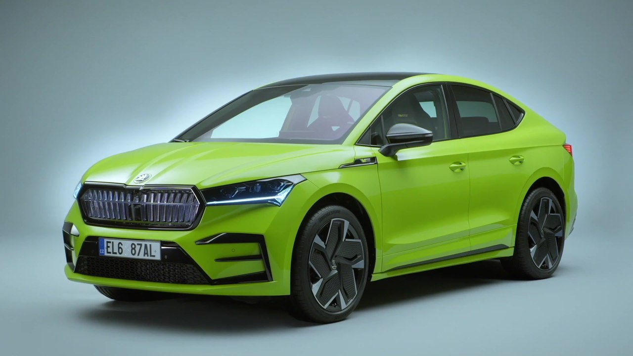 Das neue ŠKODA ENYAQ COUPÉ iV - Umweltschutz dank recycelter Materialien