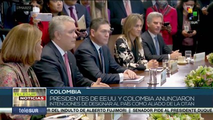Congreso de Colombia solicita a Pres. Duque explicación sobre convenio militar con EE.UU.