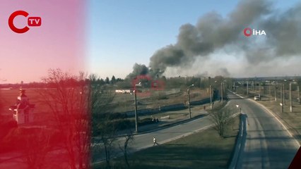 Rusya Lviv’de havalimanını vurdu!