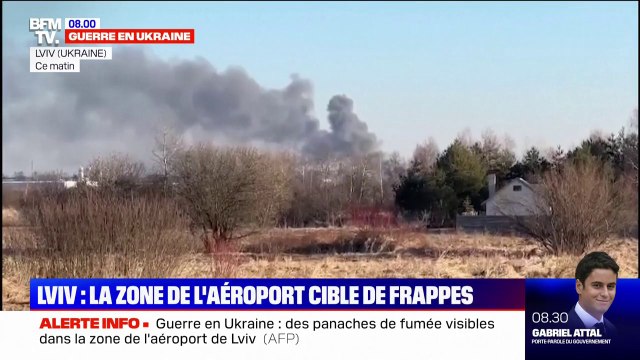 Guerre en Ukraine: Des missiles russes ont détruit une usine près de l'aéroport de Lviv, d'après le maire