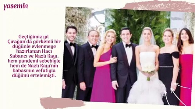 Nazlı Sabancı ile Hacı Sabancı'nın düğün hazırlıkları başladı!