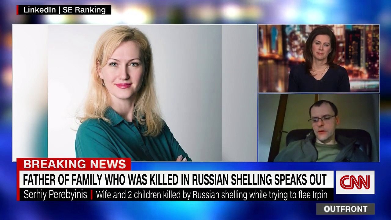 Pivô da CNN emociona-se a entrevistar homem que perdeu a mulher e filhos
