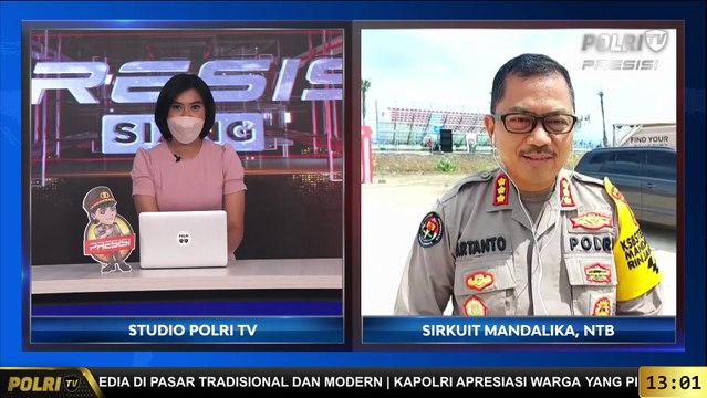 Live Dialog Bersama Kabid Humas Polda NTB - Kombes Pol Artanto Terkait Ajang MotoGP Mandalika 2022