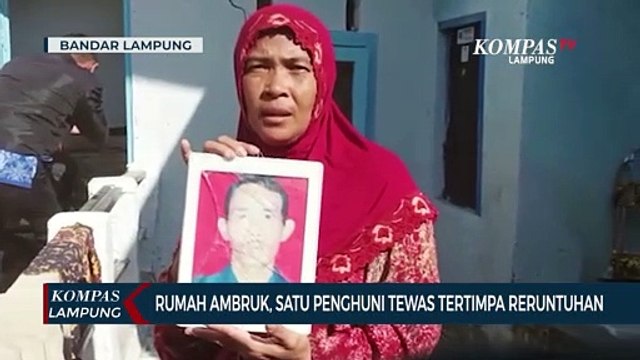 Rumah Ambruk! Satu Penghuni Tewas Tertimpa Reruntuhan