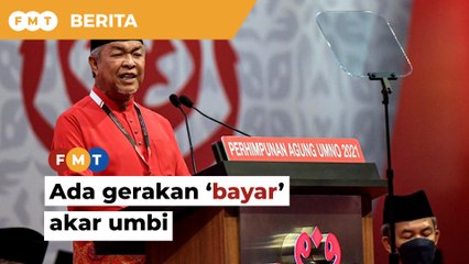 Ada gerakan ‘bayar’ akar umbi buat pemilihan sebelum PRU, kata Zahid