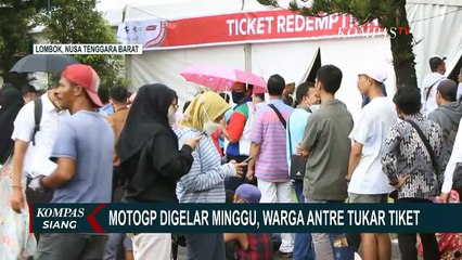 Beginilah Situasi Jelang MotoGP, Antrean Panjang Penukaran Tiket Hingga Gelaran Doa Syukuran