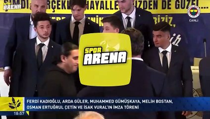 Ali Koç'tan Ferdi Kadıoğlu'na "Aferin!" Kız arkadaşını görünce...