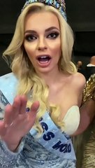 Karolina Bielawska from Poland has won the 70th edition of the Miss World