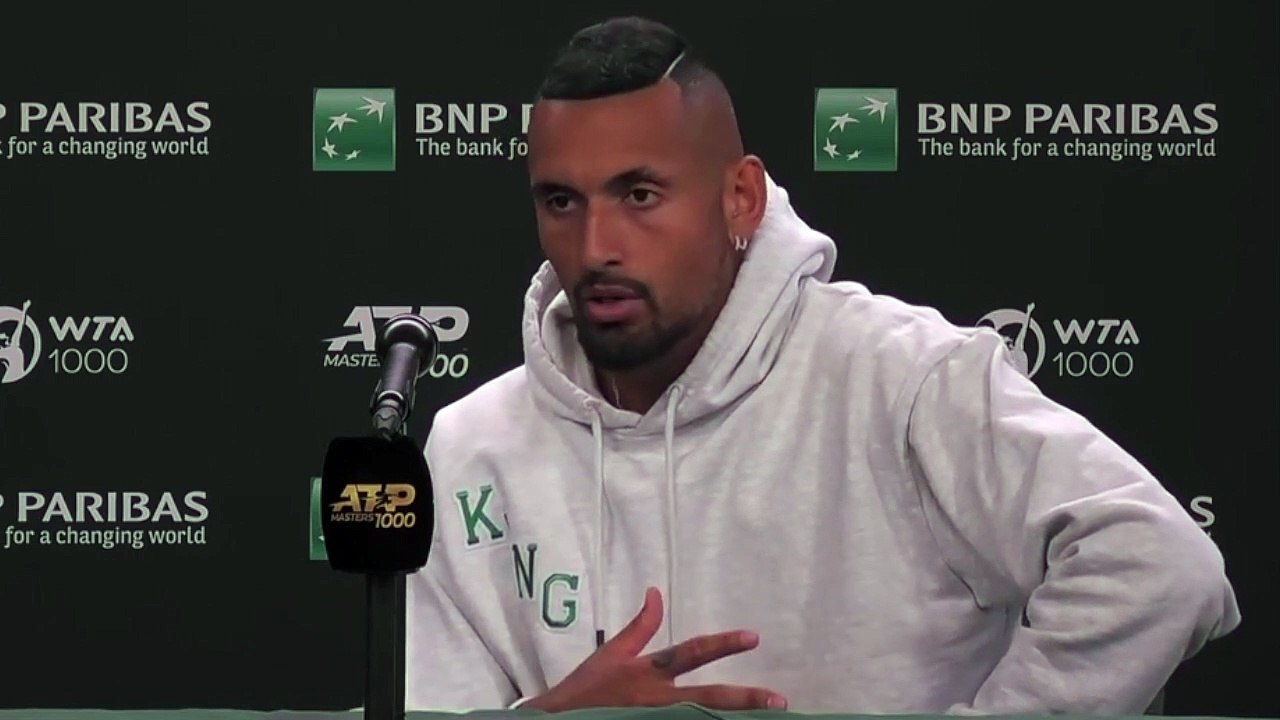 ATP - Indian Wells 2022 - Nick Kyrgios : "We have always respected each other with Rafael Nadal but as soon as we play against each other, social networks go crazy"