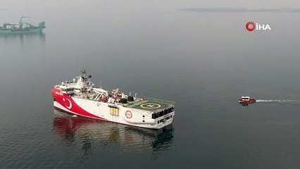 Oruç Reis Tuzla’ya demir attı