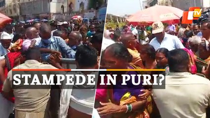 Stampede-Like-Situation Outside Puri Jagannath Temple On Dola Purnima