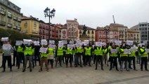 Protestas de policías locales en el pleno municipal