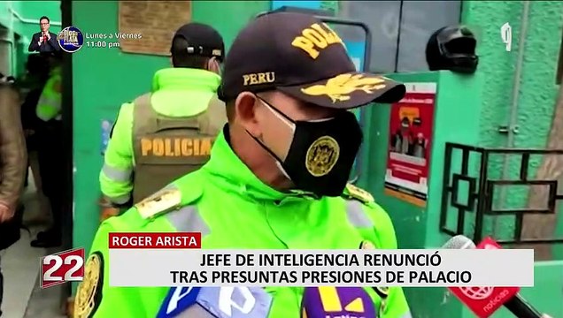 Jefe de inteligencia renunció tras presuntas presiones políticas de Palacio de Gobierno