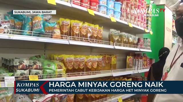 Pemerintah Cabut Kebijakan Harga Het Minyak Goreng