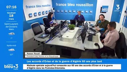 Nasser Nouali, président de l'association Les Harkis et la République