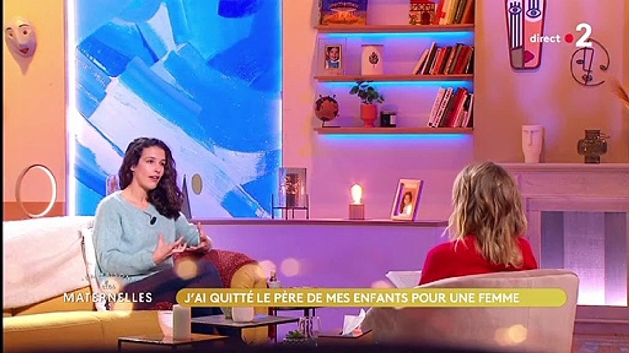 Clémence Castel, coulisses de son coming out face à Mathieu Johann. Elle se confie dans l'émission "La maison des Maternelles".