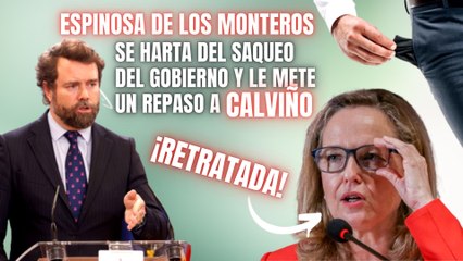 Download Video: Espinosa de los Monteros se harta del saqueo del Gobierno y le mete un repaso descomunal a Nadia Calviño